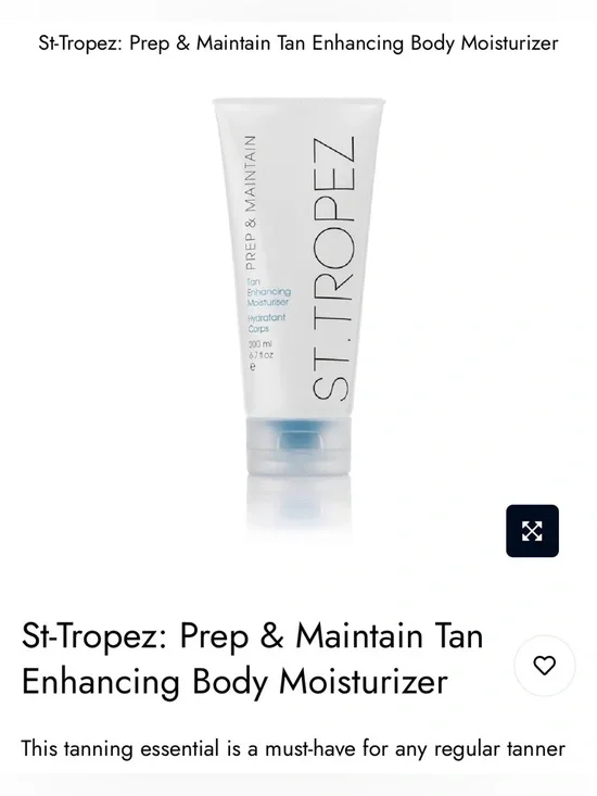 Sephora St. Tropez Prep & Maintain Tan Enhancing Body Moisturizer 75ML - Picture 1 of 6